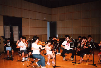 2004年『虹の会 ヴァイオリン教室 夏合宿』♪練習風景♪写真5